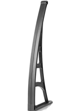 Brosplast Vordach schwarz B/H/L: ca. 120x23x70 cm