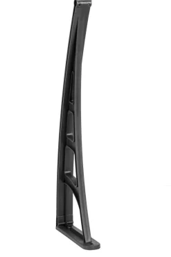 Brosplast Vordach schwarz B/H/L: ca. 120x23x70 cm