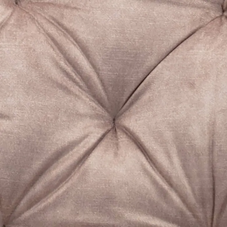 byLIVING Sessel SARINA 2er-Set beige Vintage Samt Metall B/H/T: ca. 59,5x89x62 cm