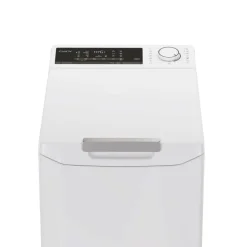 Candy Toplader-Waschmaschine TCA284TM5-S weiß B/H/T: ca. 41x86x60 cm ca. 8 kg