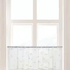 CASA CREATION Scheibengardine Shary weiß B/L: ca. 45x145 cm