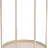cepewa Beistelltisch taupe Eisen B/H/T: ca. 28x48x28 cm