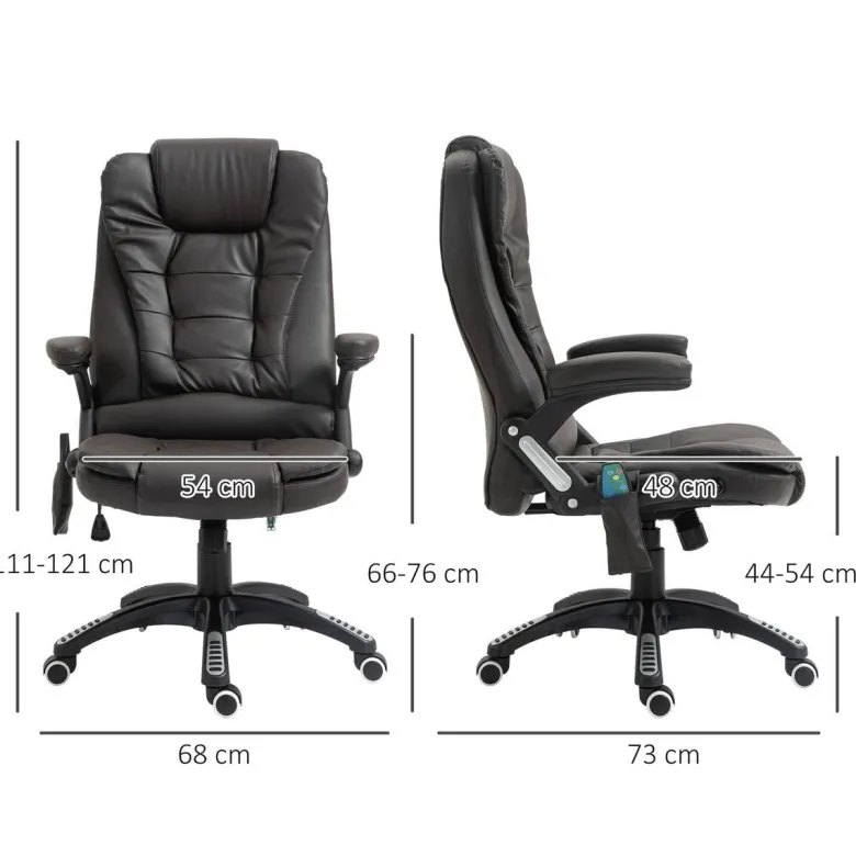Chefsessel A2-0056 braun PVC Kunstleder