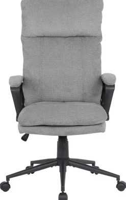 Chefsessel Domi grau Stoff