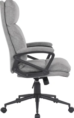 Chefsessel Domi grau Stoff