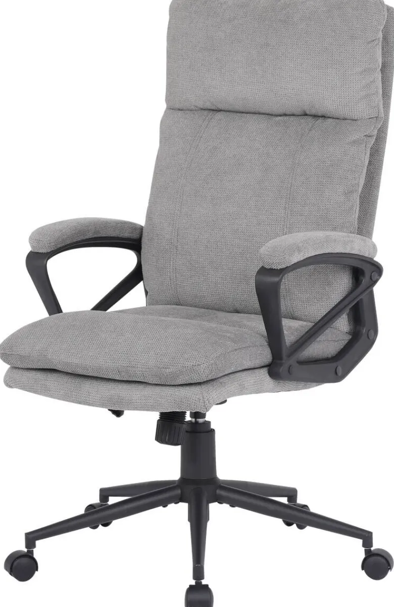 Chefsessel Domi grau Stoff