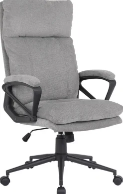 Chefsessel Domi grau Stoff