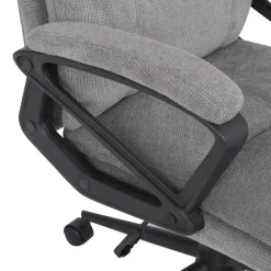 Chefsessel Domi grau Stoff