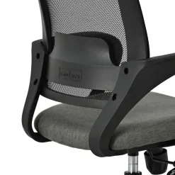 Chefsessel Ela schwarz Stoff