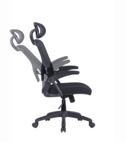 Chefsessel FLEX schwarz schwarz schwarz Webstoff Netzstoff Kunststoff