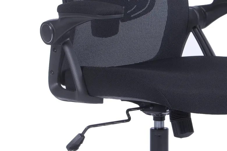 Chefsessel FLEX schwarz schwarz schwarz Webstoff Netzstoff Kunststoff