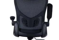 Chefsessel FLEX schwarz schwarz schwarz Webstoff Netzstoff Kunststoff