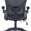 Chefsessel FLEX schwarz schwarz schwarz Webstoff Netzstoff Kunststoff