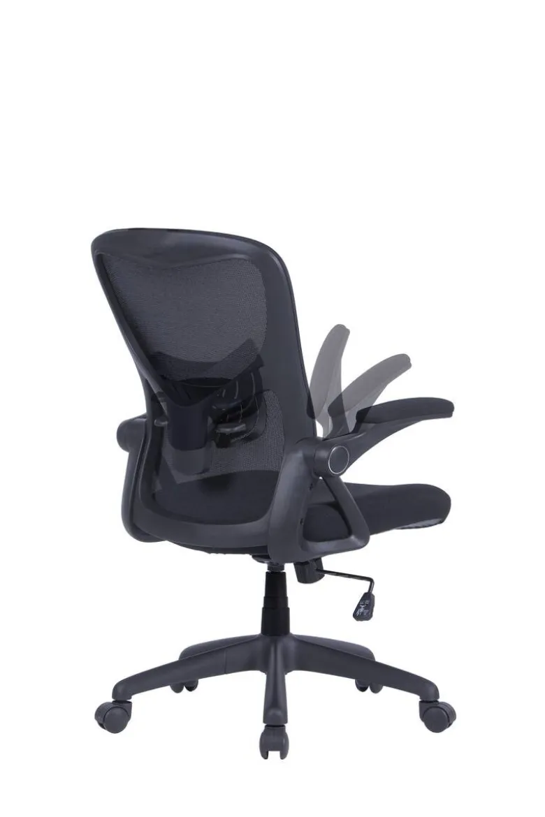 Chefsessel FLEX schwarz schwarz schwarz Webstoff Netzstoff Kunststoff