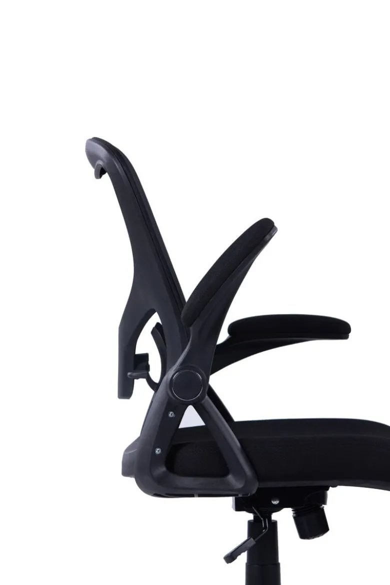 Chefsessel FLEX schwarz schwarz schwarz Webstoff Netzstoff Kunststoff