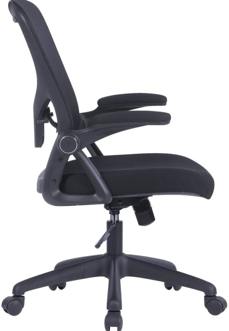 Chefsessel FLEX schwarz schwarz schwarz Webstoff Netzstoff Kunststoff