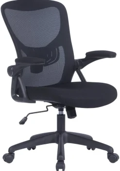 Chefsessel FLEX schwarz schwarz schwarz Webstoff Netzstoff Kunststoff