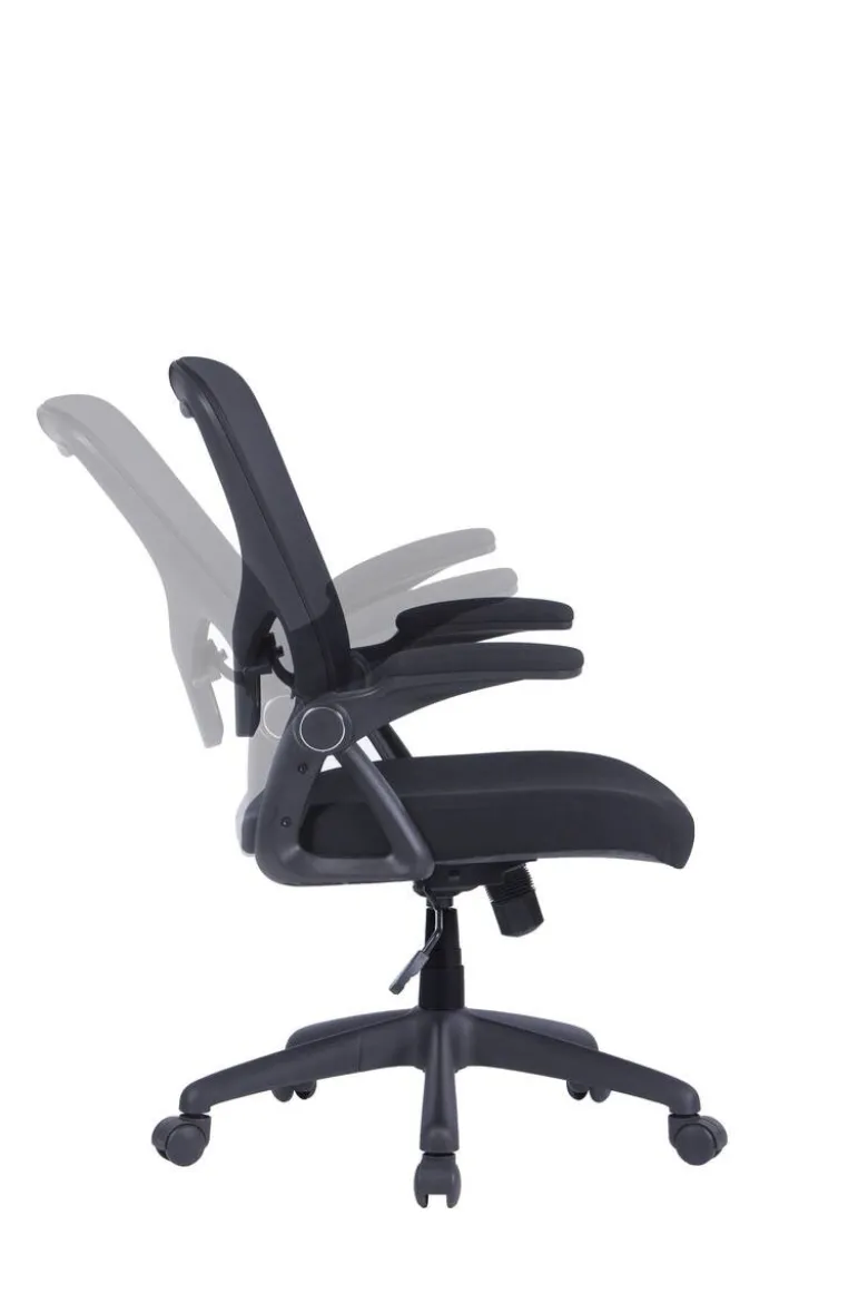 Chefsessel FLEX schwarz schwarz schwarz Webstoff Netzstoff Kunststoff