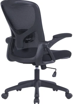 Chefsessel FLEX schwarz schwarz schwarz Webstoff Netzstoff Kunststoff