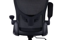 Chefsessel FLEX schwarz schwarz schwarz Webstoff Netzstoff Kunststoff