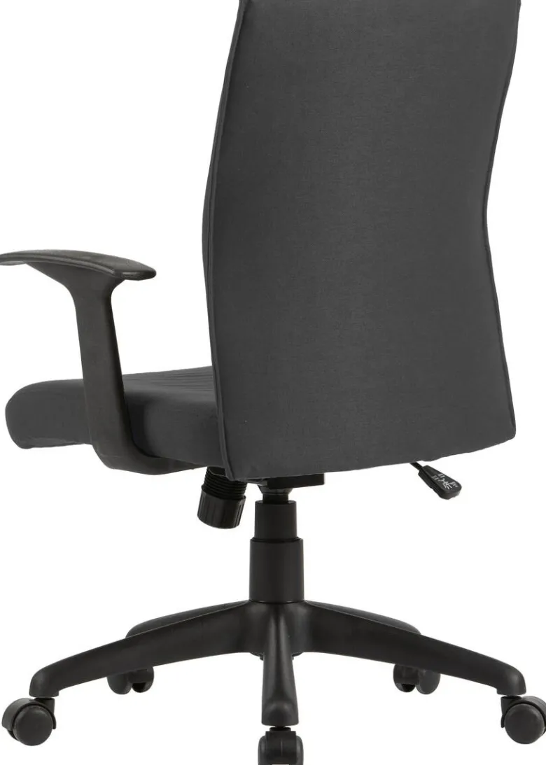 Chefsessel ROCKET schwarz schwarz Webstoff Kunststoff