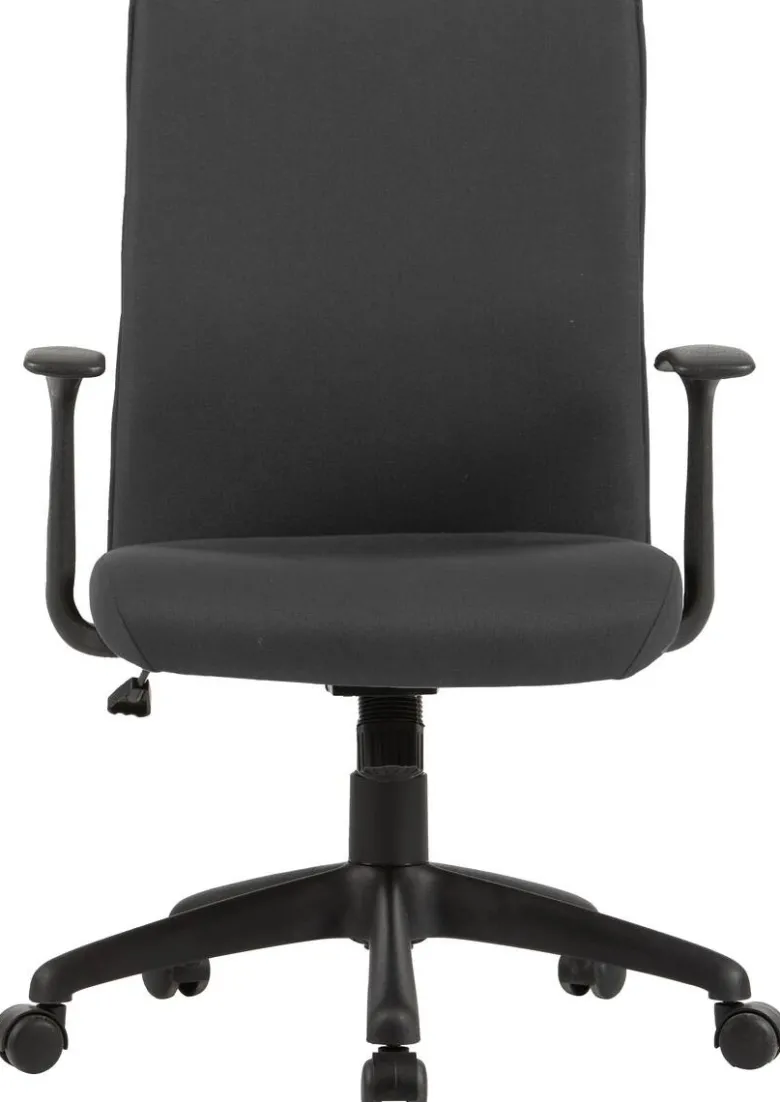 Chefsessel ROCKET schwarz schwarz Webstoff Kunststoff