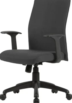 Chefsessel ROCKET schwarz schwarz Webstoff Kunststoff