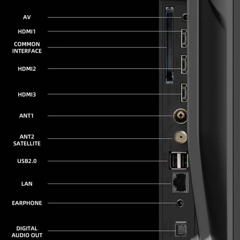 CHiQ QLED-Fernseher L43QM10V B/H: ca. 96x60 cm