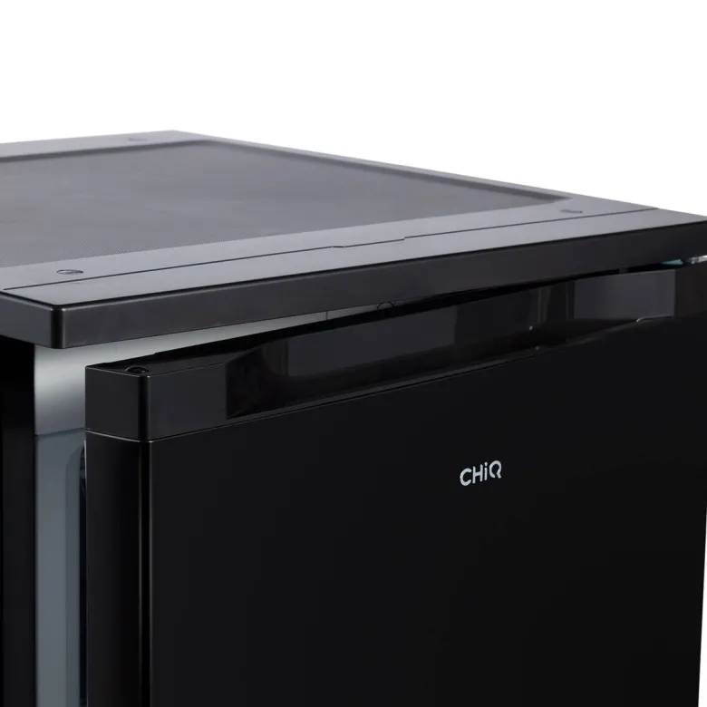 CHiQ Stand-Kühlschrank CKS110CBPO dark Inox B/H/T: ca. 54,9x84,5x55,6 cm