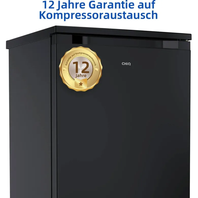 CHiQ Stand-Kühlschrank CKS110CBPO dark Inox B/H/T: ca. 54,9x84,5x55,6 cm