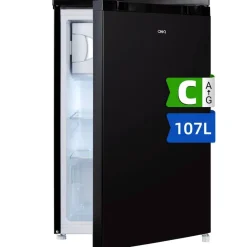 CHiQ Stand-Kühlschrank CKS110CBPO dark Inox B/H/T: ca. 54,9x84,5x55,6 cm