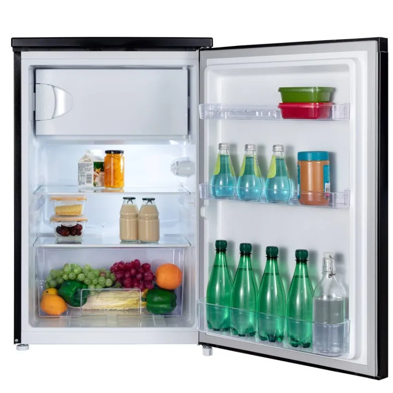 CHiQ Stand-Kühlschrank CKS110CBPO dark Inox B/H/T: ca. 54,9x84,5x55,6 cm