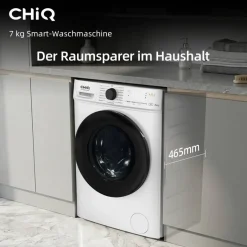CHiQ Waschmaschine FL70121M3XWGAPO weiß B/H/T: ca. 60x84,7x46,5 cm ca. 70 kg