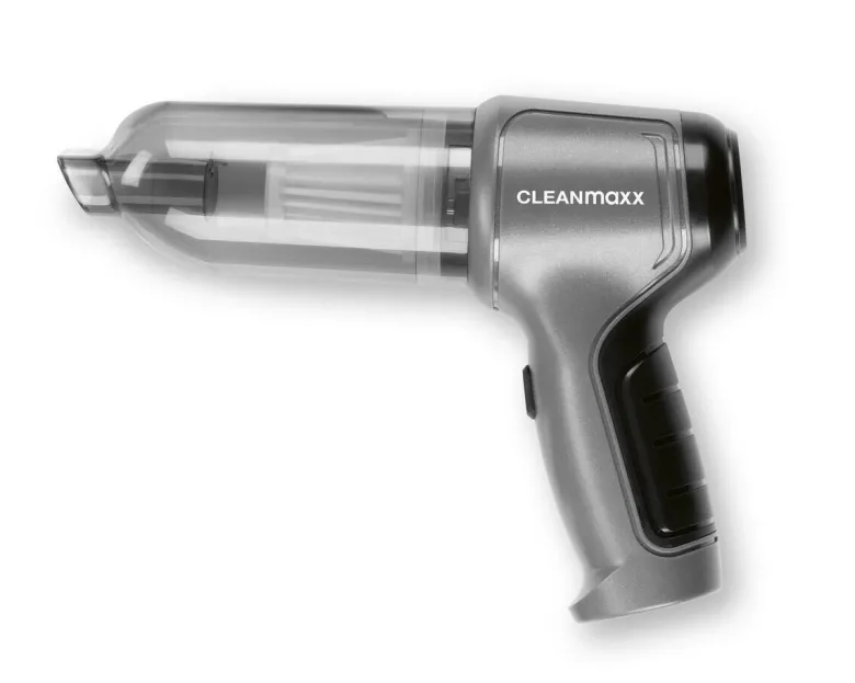 CLEANmaxx Akku-Handstaubsauger anthrazit schwarz B/H/L: ca. 17x7x23,5 cm