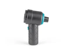 CLEANmaxx Akku-Handstaubsauger blau grau B/H/L: ca. 6,5x11,5x16 cm