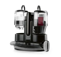 CLEANmaxx Polster -und Teppichreiniger schwarz rot Kunststoff B/H/L: ca. 33,5x33x29,5 cm