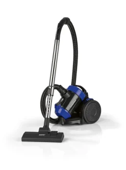 CLEANmaxx Staubsauger blau schwarz Metall Kunststoff B/H/L: ca. 35,5x23x27 cm