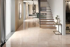 Click-Vinylboden Botticino Hochglanz 1,92 m² im Pak. B/L: ca. 80x40 cm pro Paket
