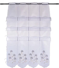 Clipstore-Meterware Nadja beige H: ca. 140 cm
