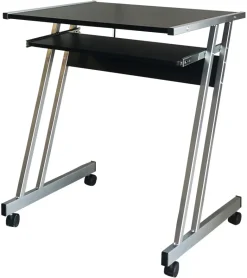 Computerrollwagen Jaro schwarz silber Optik B/H/T: ca. 62x73x50 cm