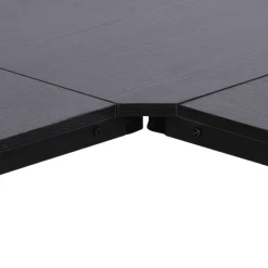 Computertisch 836-122BK schwarz B/H/L: ca. 150x76x150 cm