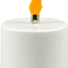 Concord LED-Teelicht weiß B/H/L: ca. 6,5x8x6,5 cm