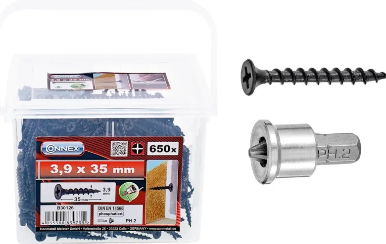 CONNEX Schrauben 650 tlg.