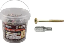 CONNEX Universalschraube TX 240 tlg.