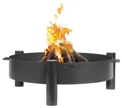 CookKing Feuerschale Haiti schwarz Stahl B/H/T: ca. 68x30x68 cm