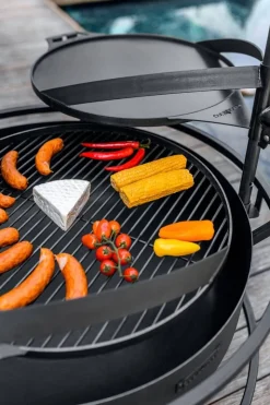 CookKing Grillplatte Bandito & Montana schwarz Stahl B/T: ca. 50x50 cm