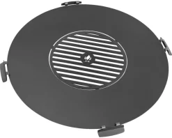 CookKing Grillplatte schwarz Stahl B/T: ca. 78x78 cm