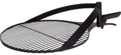 CookKing Grillrost Bandito & Monta schwarz Stahl B/T: ca. 60x60 cm