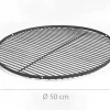 CookKing Grillrost 50 schwarz Stahl B/T: ca. 50x50 cm
