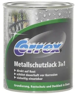 Correx Metallschutzlack anthrazit glänzend ca. 0,25 l
